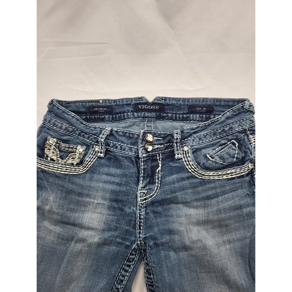 Vigoss Capri Jeans Size 7/8 - Picture 3 of 9